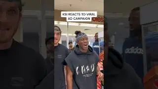 KSI reacts to PRIME ad #drinkprime #prime #ksi #viral #funny #shorts #loganpaul