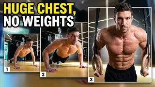 The Only 3 Bodyweight Chest Exercises You Need (Science Backed)