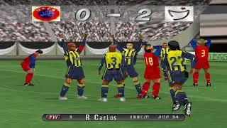 2K - PLAYSTATİON 1 / FCSB - FENERBAHÇE - R.CARLOS -ALEX - VOLKAN DEMİREL 