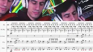 Transcription - Davie 504 - Coffin Dance on BASS (pre 2k special)
