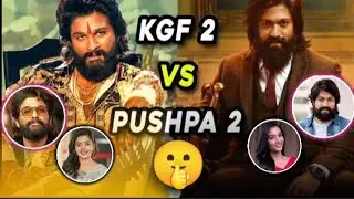 Pushpa 2 🆚 KGF 2 movie Box office collections Comparison video #allu arjun #yash #allu arjun Vs Yash