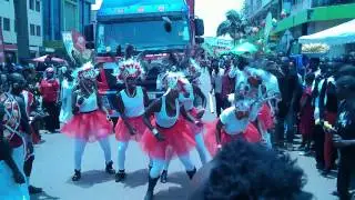 Did y'all see the Kampala City Festivals Flash mob?