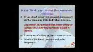 Autonomic Dysreflexia Training Session video for Clackamas Community College