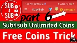 sub4sub pro unlimited coins mod app|sub4sub se subscribekaise badhaye |#subscribe #viral #trending