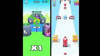 Cube Run 2048 Vs. Weapon Master 3D Gameplay | Weapon Run 3D Walkthrough | Jelly Run 2048 Walkthrough