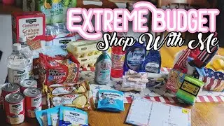 Mobile Home Living NC Extreme Budget #extremebudget #hardtimes #haul #largefamily #shopwithme