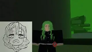 Soloing Gyutaro with Love breathing!❤️| Demon Fall #Roblox