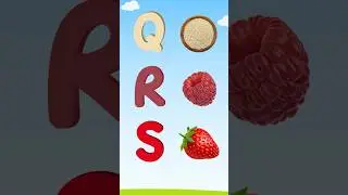 Q to Z Healthy Food Words for Kids | ABC Alphabet Food Song | Learn ABC | FunLearn