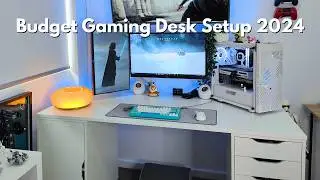 Budget IKEA Desk Setup 2024