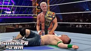 WWE SummerSlam 2 August 2025 John Cena Vs Cody Rhodes Undisputed Championship Match Highlights 2025