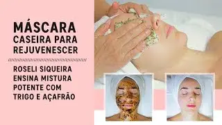 Como fazer máscara caseira com trigo e açafrão para rejuvenescer