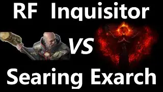 Inquisitor RF League Starter (4L) vs Searing Exarch - Path of Exile Ancestor League SSF 3.22