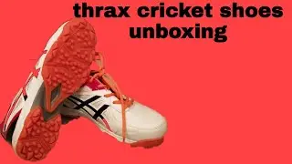 Thrax cricket shoes unboxing