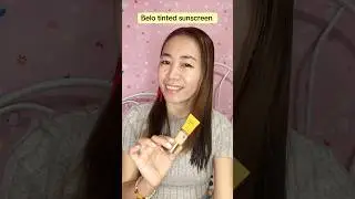 Belo tinted sunscreen #sunscreen #skincare #grwm