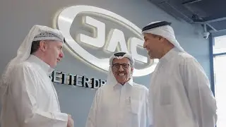 Al Habtoor Motors JAC Showroom Opening at Sheikh Zayed Road