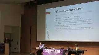 Panel: Current Immigration Issues in Higher Education, Tuesday, 3/25/25.