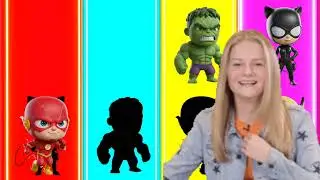 Wrong Eyes 👀 Guess the Shadows Challenge Marvel chibi superheroes question shadows challenge 