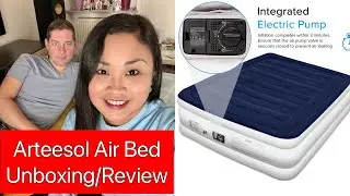 ARTEESOL AIR BED UNBOXING REVIEW//FILIPINA IN GERMANY