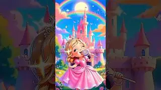 Cute Princess Doll #3danimation #fairytales #cute #cartoonforkids #shorts #learningpoem #trending