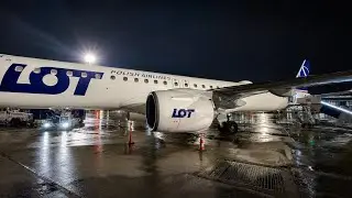 LOT Polish Airlines | Embraer E195-E2 | SP-LEC | Milan Malpensa to Warsaw | Full Flight