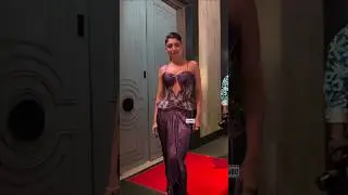 💫 Akanksha Puri today&rsquo;s Event appearance shines in purple 💜
