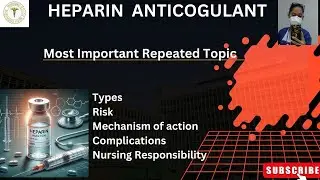Heparin Anticogulant Drug | Types Uses Complication Mechanism of Action | Full details Topic Hindi
