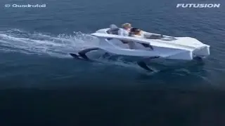 Quadrofoil -  Amazing Electric Hydrofoil of the Future Futusion HD 2