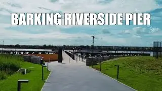 Barking Riverside pier London.
