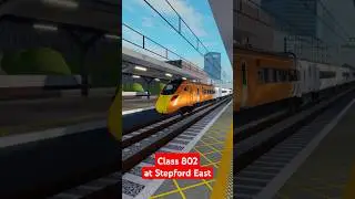 Class 802 at Stepford East - Roblox SCR V2.1