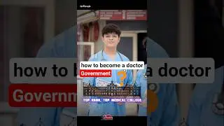 How to Become a Government Doctor in India? | MBBS Full Process #shorts
