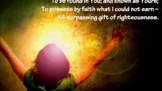 Knowing You, Jesus {with lyrics} - //Graham Kendrick\\