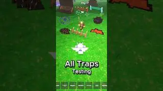 All Trap Vs Cultist 🪤 99 nights in the forest #99nightsintheforest #99nights #roblox