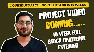 PROJECT VIDEO UPDATE 100 Days Java Spring Boot Bootcamp Update | 10 Week Full Stack Challenge