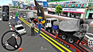 “🚗New Hyundai Xcient Truck Parking Challenges! 😳🚚| Transport to Repair | 3D Driving Class🔥