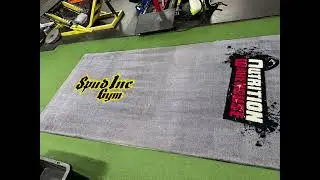 Deep Cleaning at Spud Inc & Nutrition Warehouse &ndash; Gym Turf & Area Rugs Restoration! 🏋️&zwj;♂️✨