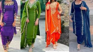 Trending punjabi suit designs  2025 || trending patiala suit designs #punjabisuit #suit 