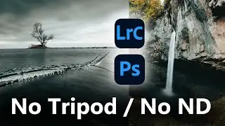 Shoot Long Exposures Without Tripod Or ND-Filter! (Full Process)