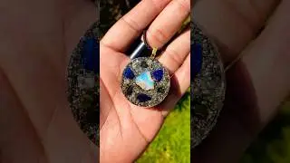 Orgonite not only clears negative energy but its also beautiful #orgonite #crystals #orgone #shorts