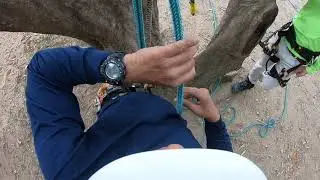 Blake's Hitch climbing Demonstration 002