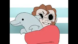 Dolphin on wheels//meme