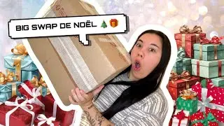 J&rsquo;OUVRE L&rsquo;&Eacute;NORME COLIS SURPRISE DE MA S&OElig;UR !! SWAP DE NO&Euml;L !