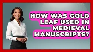 How Was Gold Leaf Used In Medieval Manuscripts? - Medieval Europe Uncovered