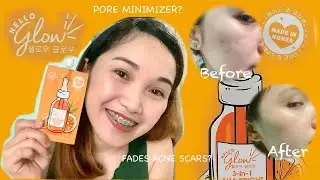 HELLO GLOW - 3in1 AHA BRIGHT BOOSTER SERUM REVIEW | EFFECTIVE BA? | merichhaim