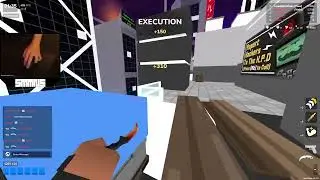 My FIRST KNIFE NUKE in Krunker.io