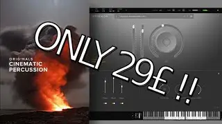 29&pound; CINEMATIC LIBRARY ?! Spitfire Audio - Originals Cinematic Percussion | Demo