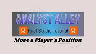 Hudl Studio | Move a Player's Position