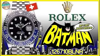 Мой первый обзор Rolex! | Rolex GMT Master II Batman/Batgirl 126710BLNR