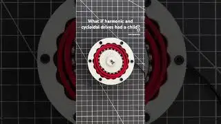 Experimenting with harmonic drive #3dprinting #engineering #mechanical