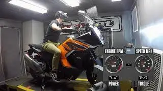 2022 KTM 1290 Super Adventure S Dyno Test