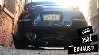2007 Nissan 350z Cold Start with Megan Racing Single Exit Exhaust. @bmdc.z33